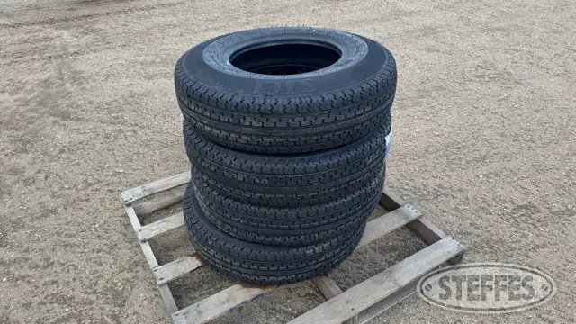 (4) Durun ST235/85R16 tires