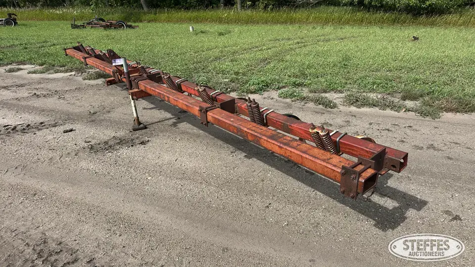 Shop-built row crop cultivator