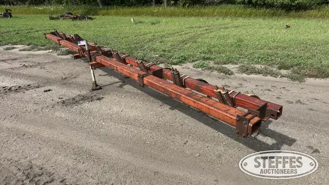 Shop-built row crop cultivator