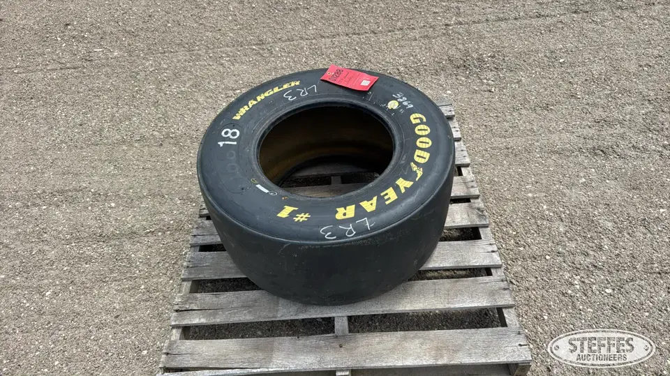 Race tire owned by Bobby Labonte Collectibles-Other