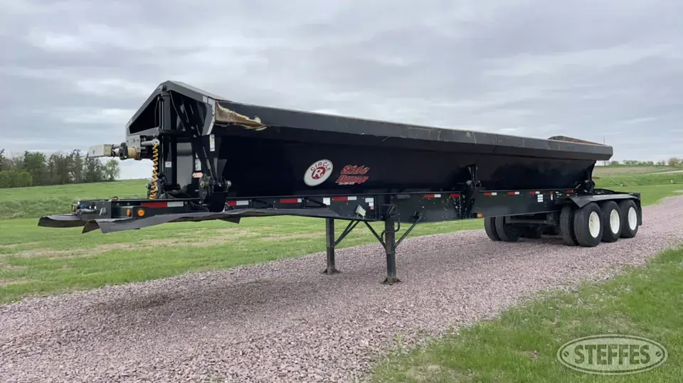 2017 Circle R Side Dump Trailer