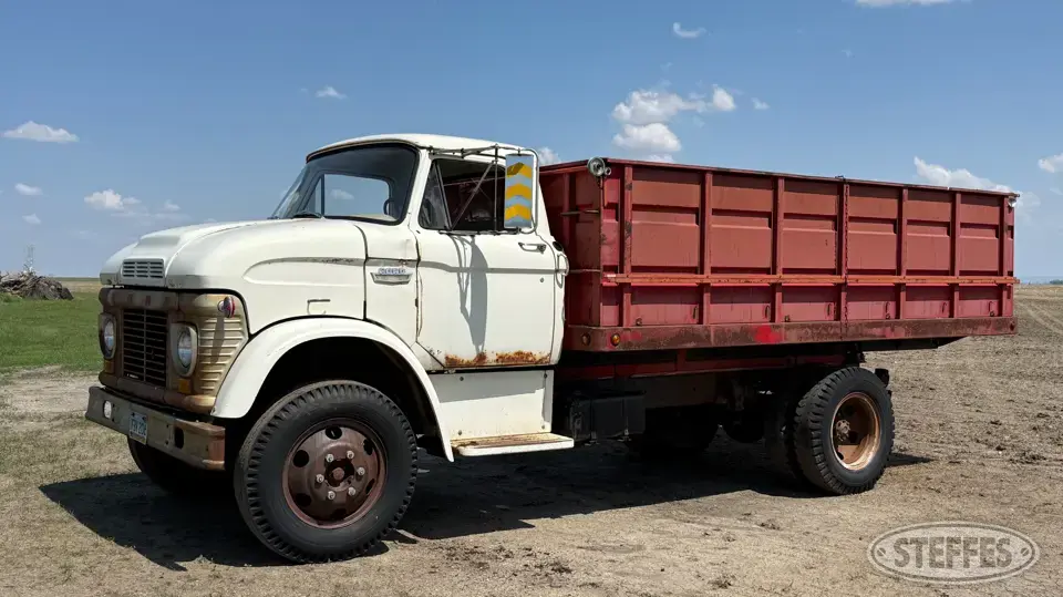 Ford N600 Single Axle Boxed Truck