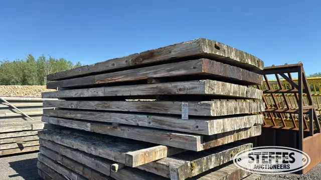 (6) Timber rigging mats