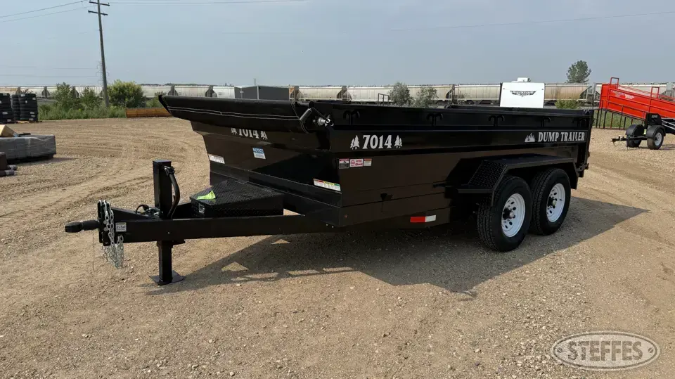2025 Industrias America 7014 Bumper Dump Trailer