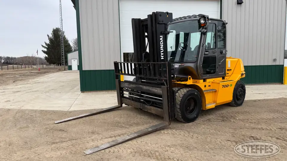 2019 Hyundai 70D-9 Rough Terrain Forklift