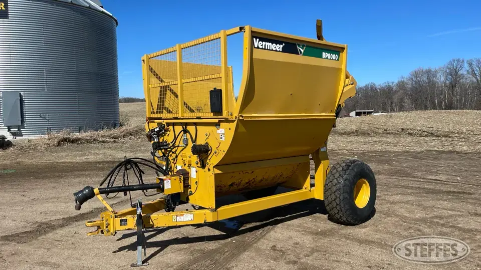Vermeer BP8000 Forage Processing