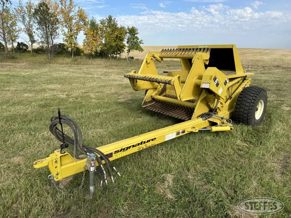 2018 Degelman Signature 6000 Rock Picker