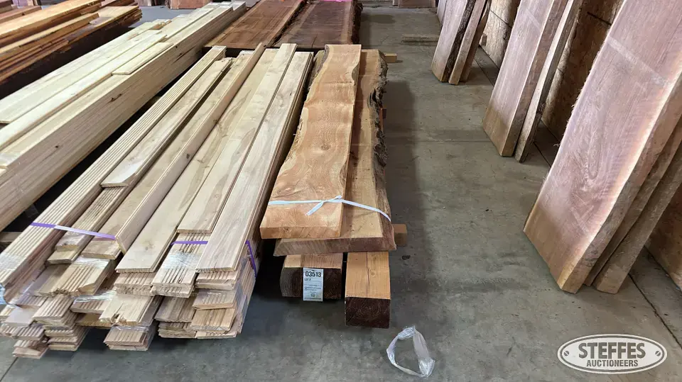 (2) Slabs & (2) redwood beams Business Inventory