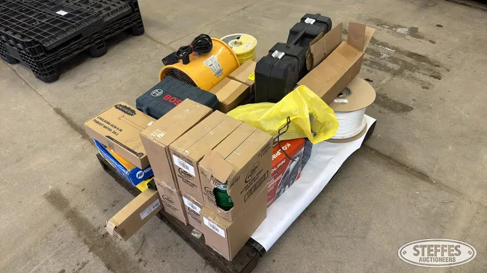 Assorted shop supplies General Tools and Shop Supply