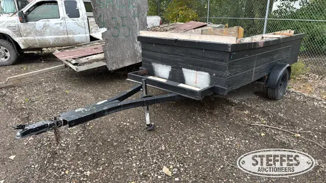 Shop-built trailer