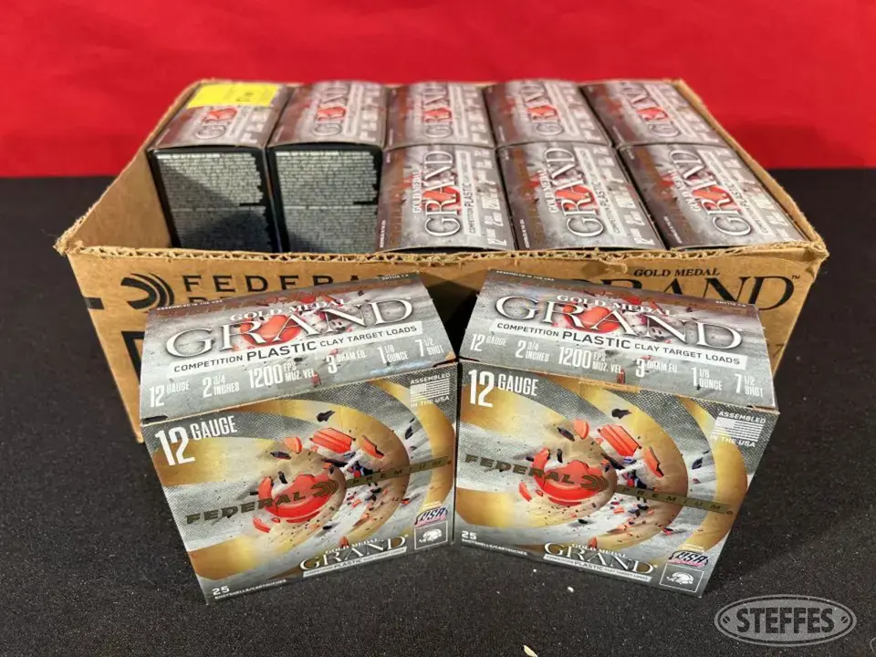 Federal Premium Gold Medal Grand Ammo