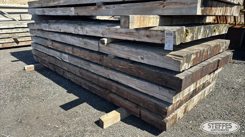 (6) Timber rigging mats Construction Support Item