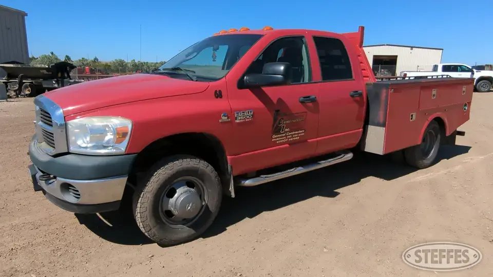 2008 Dodge Ram 3500 Service Utility Truck