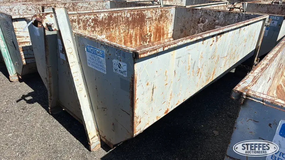 10 yd. roll-off dumpster Construction Support Item