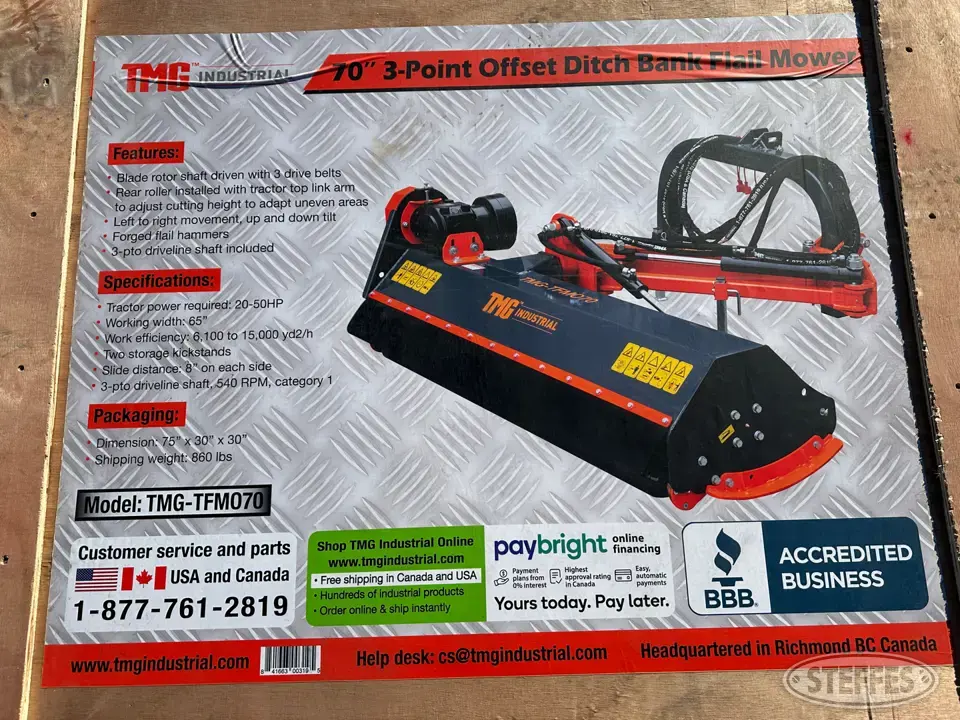 2023 TMG TFMO70 Flail Mower