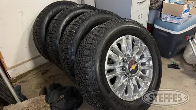 (4) Goodyear Wrangler LT275/65R20 tires