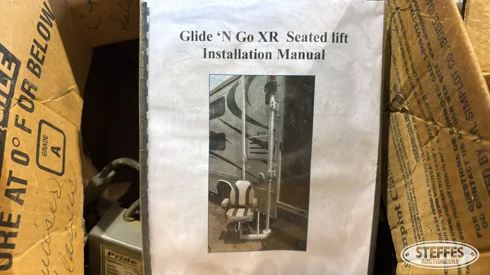 Glide 'N Go XR seated lift Personal Property