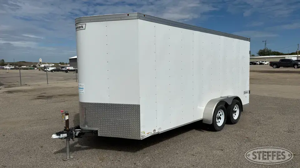 2016 Haulmark tandem axle enclosed cargo trailer