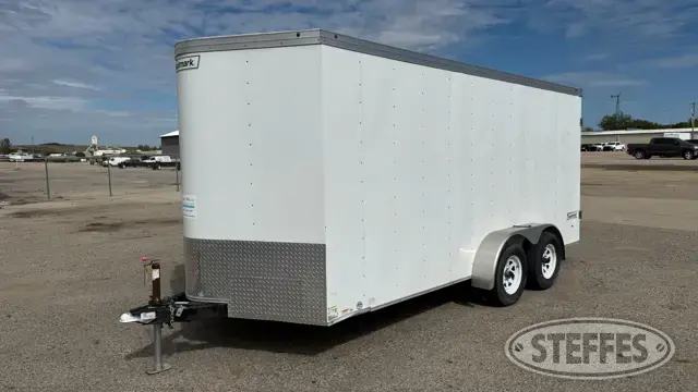 2016 Haulmark tandem axle enclosed cargo trailer