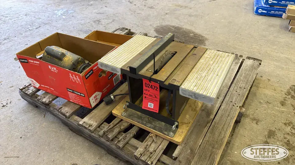 Sears table saw General Tools and Shop Supply