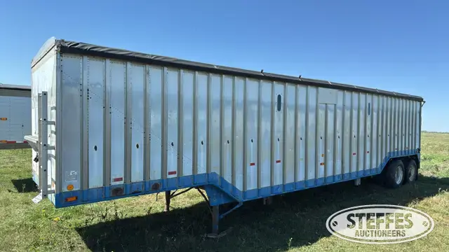 Hopper bottom trailer