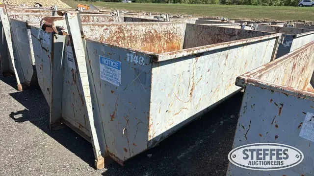 10 yd. roll-off dumpster