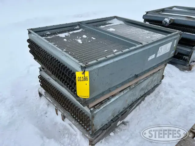 (2) Trane hydronic bin heaters