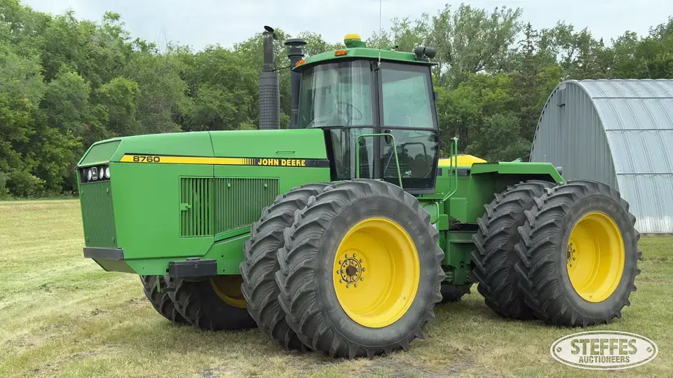 1991 John Deere 8760 4WD Tractor