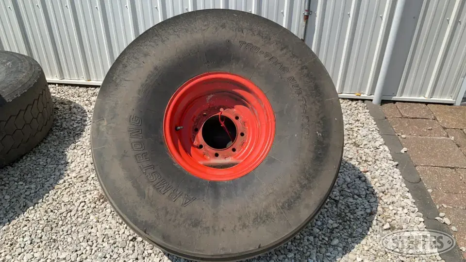 (2) Armstrong 16.5L-16.1SL tires Tractor-Implement Tire
