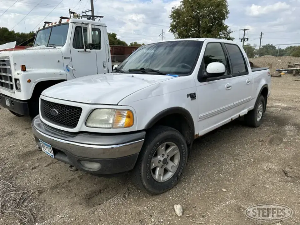 2002 Ford F150 XLT Half Ton Pickup