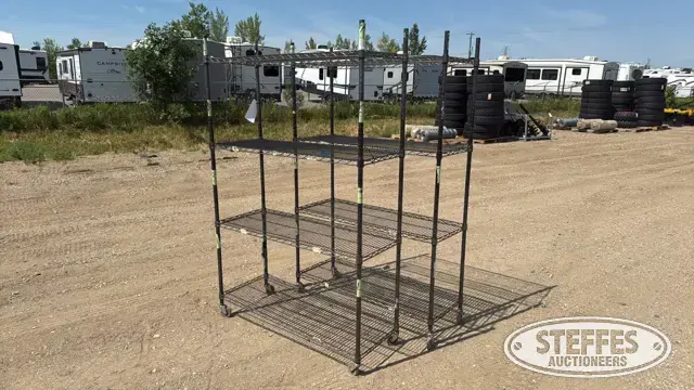 (2) Storage racks