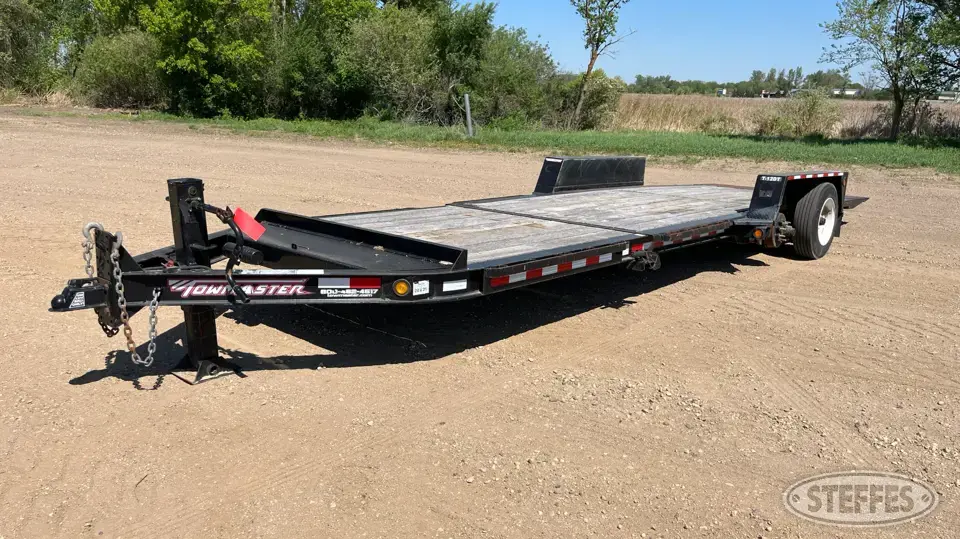 2020 Towmaster T-12DT Flatbed Trailer