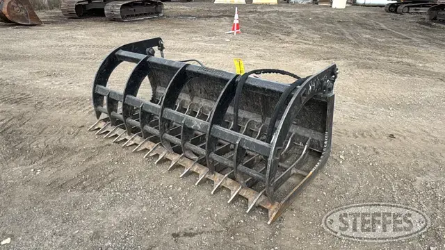 Hoover HD skeleton grapple bucket
