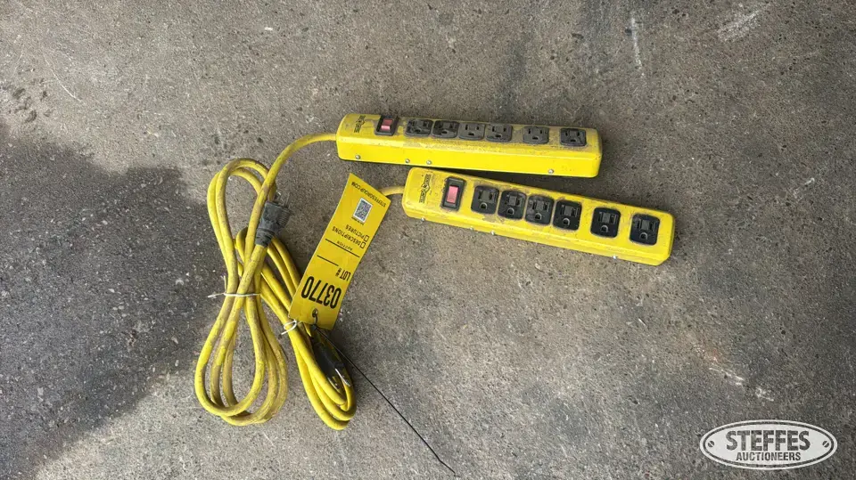(2) Yellow Jacket power strips General Business Support Item