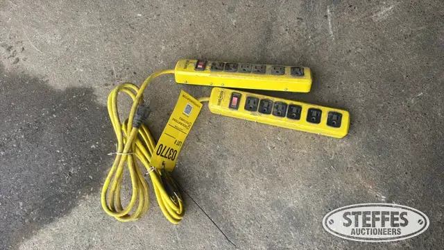 (2) Yellow Jacket power strips