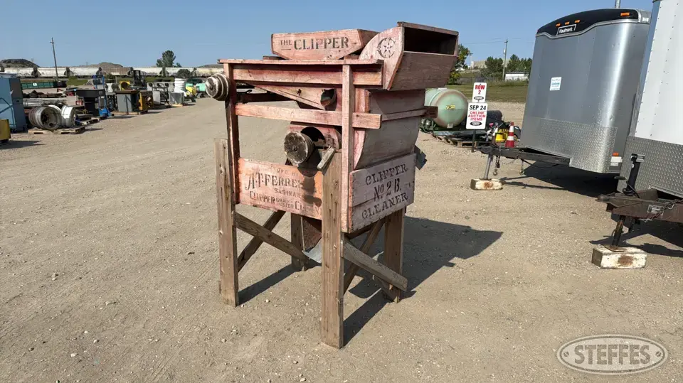 Clipper #2B grain cleaner