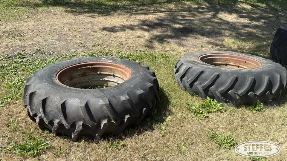 (2) 18.4-34 tires Tractor-Implement Tire