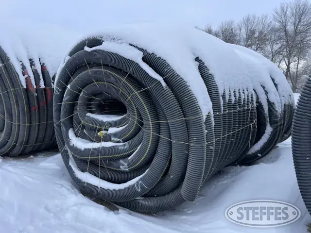 (2) 6'' drain tile spools