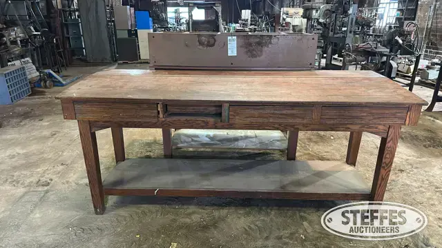 (3) Wood benches