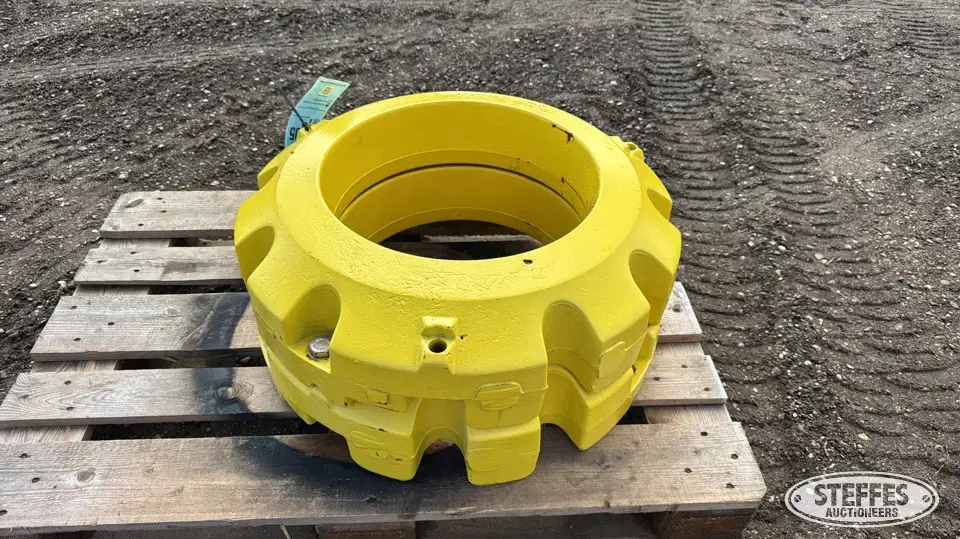 (2) John Deere wheel weights Ag Equipment Part
