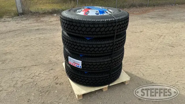 (4) Kapsen HS208 11R22.5 Tires