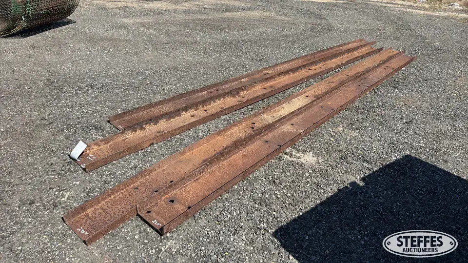 (4) C-channel beams Construction Support Item