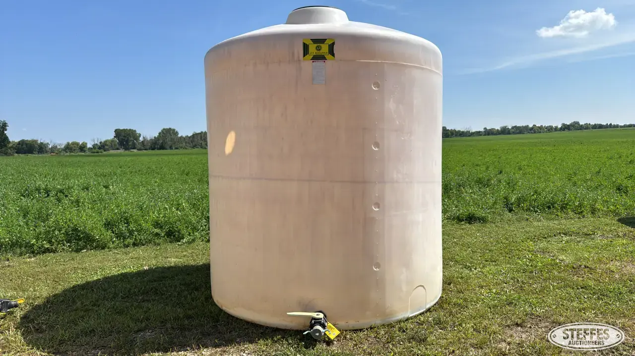 Ace Roto-Mold 2,500 gal. poly tank