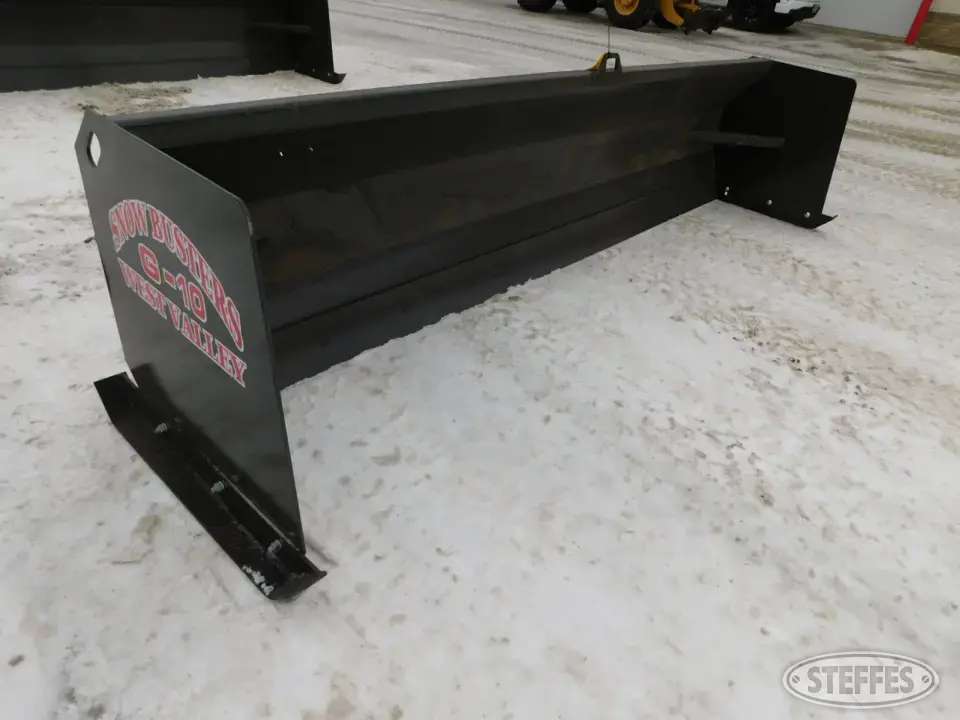 2022 Industrias America G-10 Skid Steer Snow Pushers and Snowblower