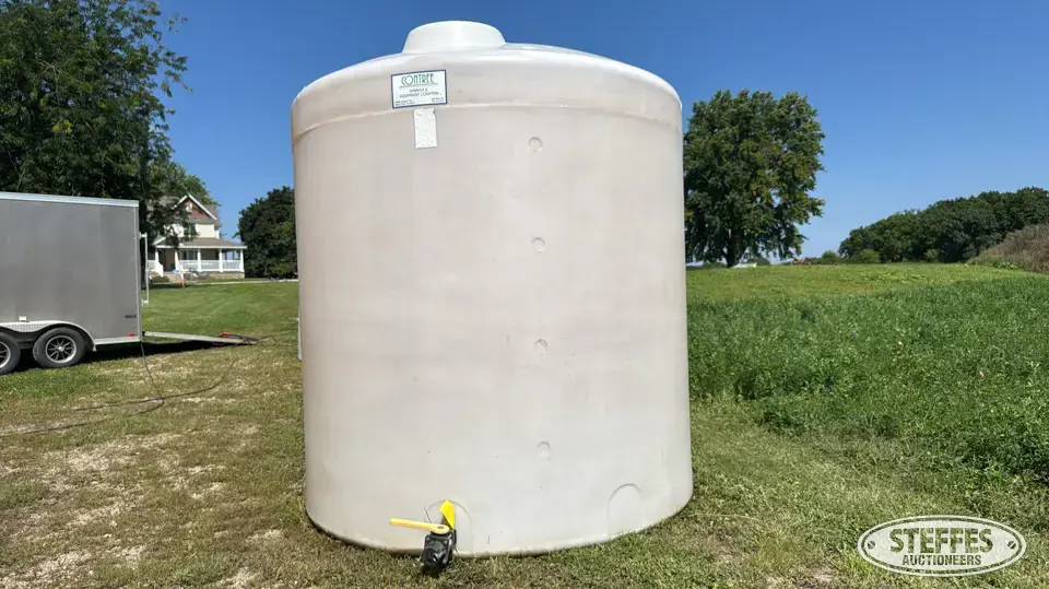 Ace Roto-Mold 2,500 gal. poly tank