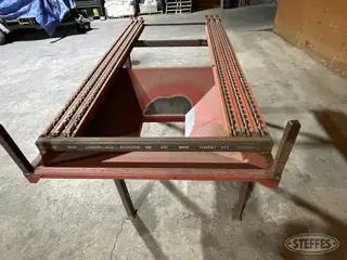 Steffes Group | Seed box dump stand