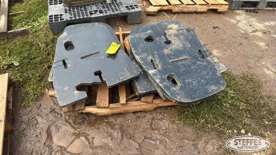 (9) New Holland suitecase weights Ag Equipment Part
