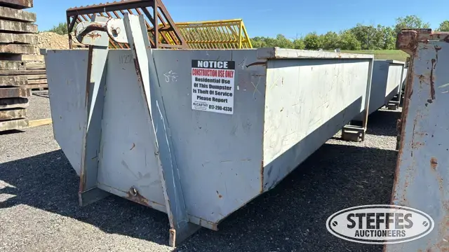 10 yd. roll-off dumpster
