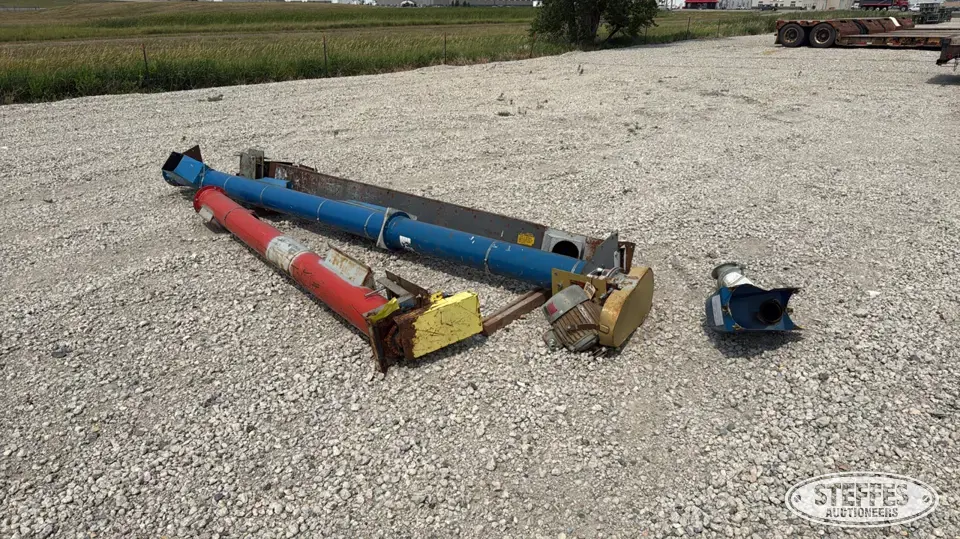 (2) Augers & (1) U-trough Farm Support Item