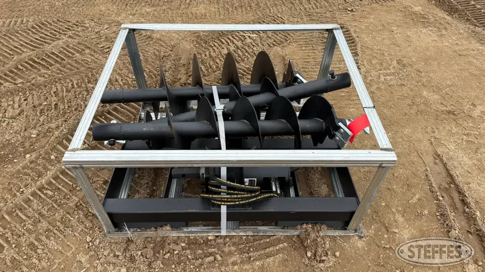 Pabreak hyd. auger Skid Steer Augers-Post Driver
